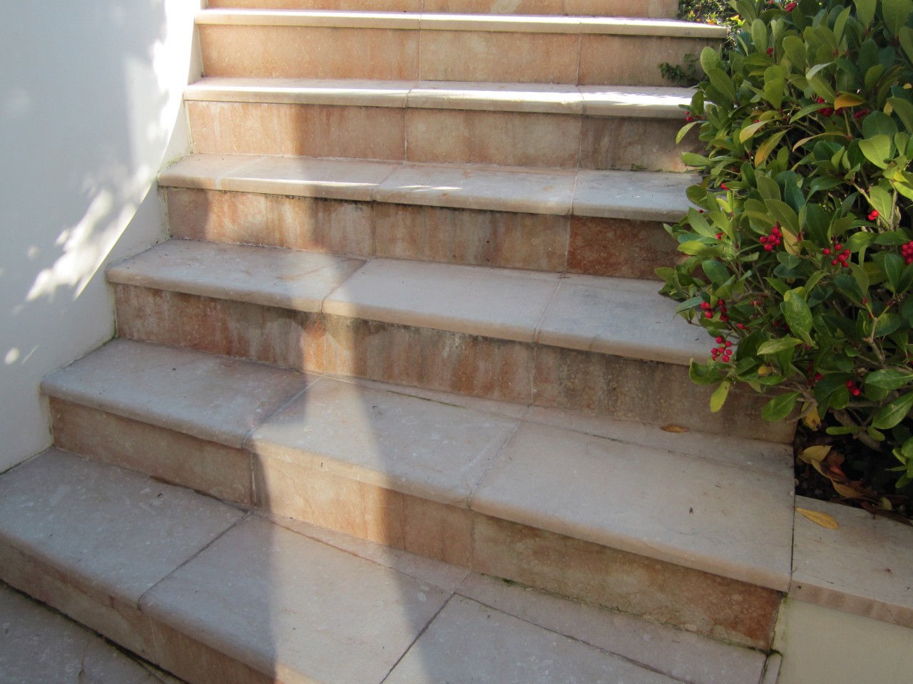 Escalier en pierre naturelle